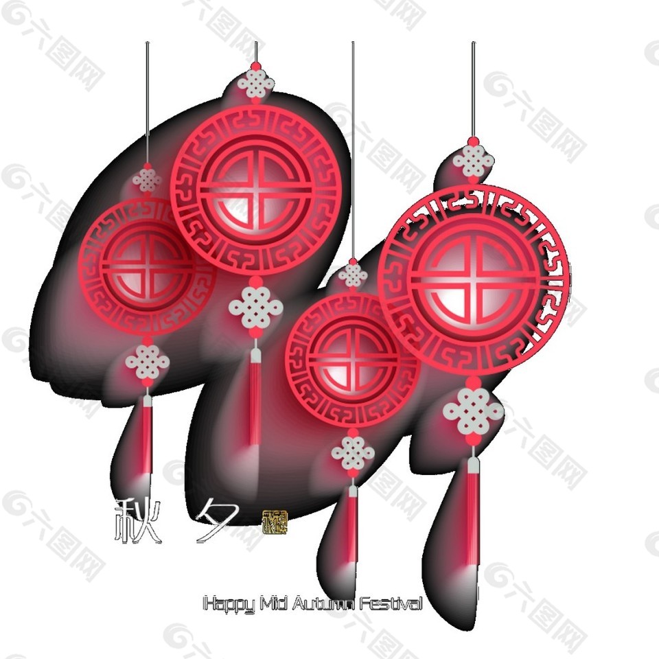 中國風(fēng)中國結(jié)節(jié)日元素素材