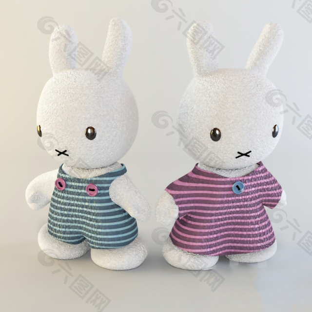 卡通形象玩具模型