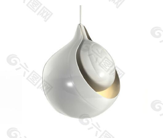 时尚创意照明吊灯3d模型