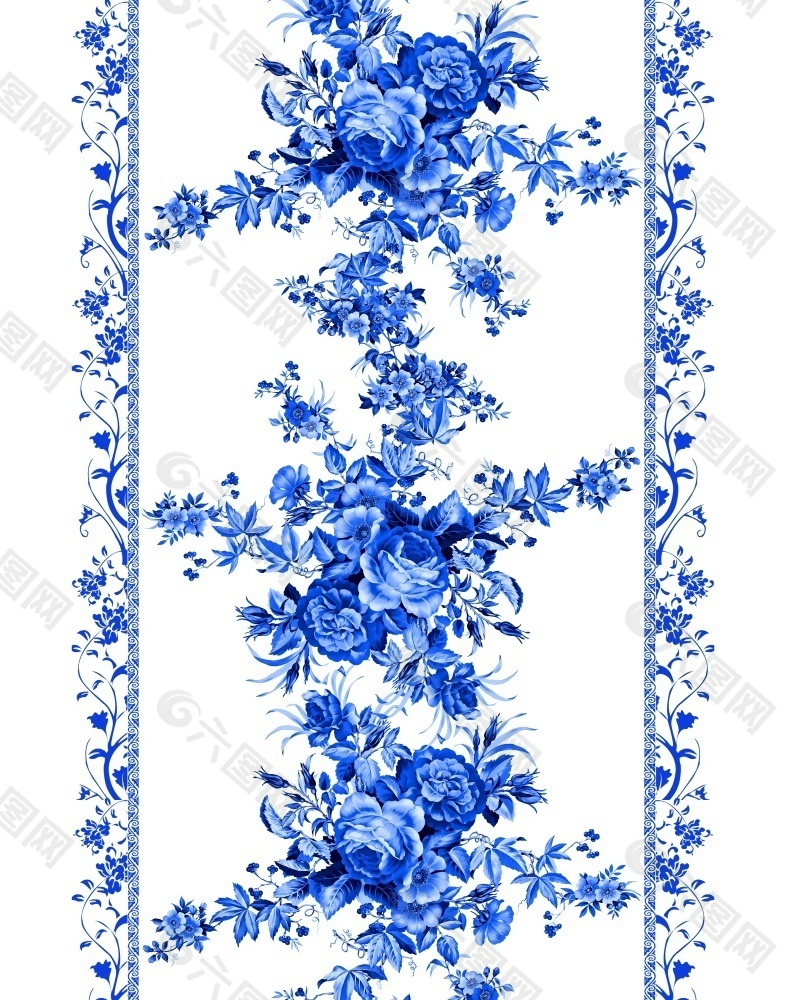 純色花朵室內移門創(chuàng)意畫