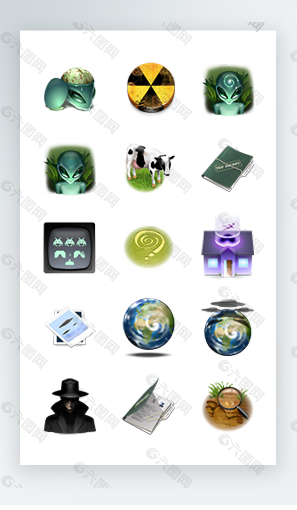 游戲圖標(biāo)彩色寫實(shí)圖標(biāo)素材png