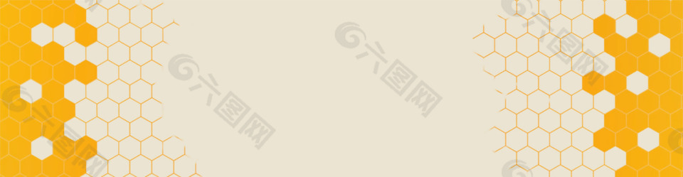 簡約幾何banner背景