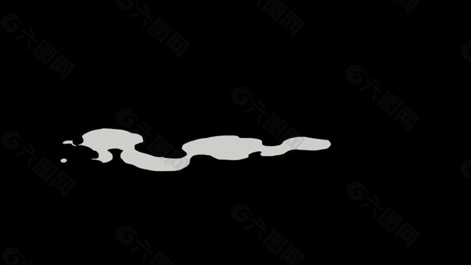 煙霧飛散二維效果轉(zhuǎn)場(chǎng)過(guò)渡視頻