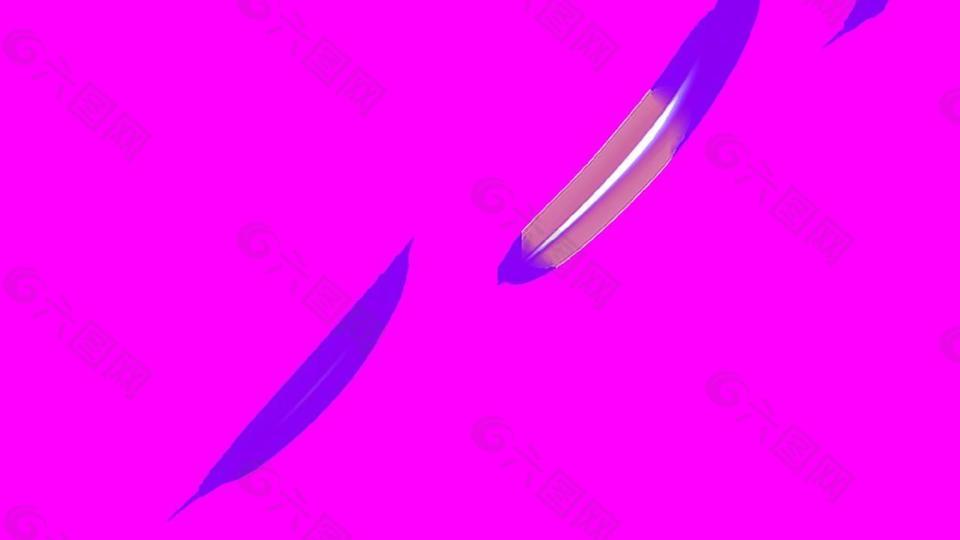 羽毛帶通道的視頻轉(zhuǎn)場特效