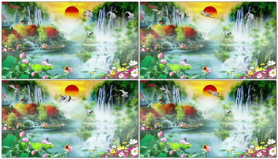 唯美風(fēng)景視頻素材