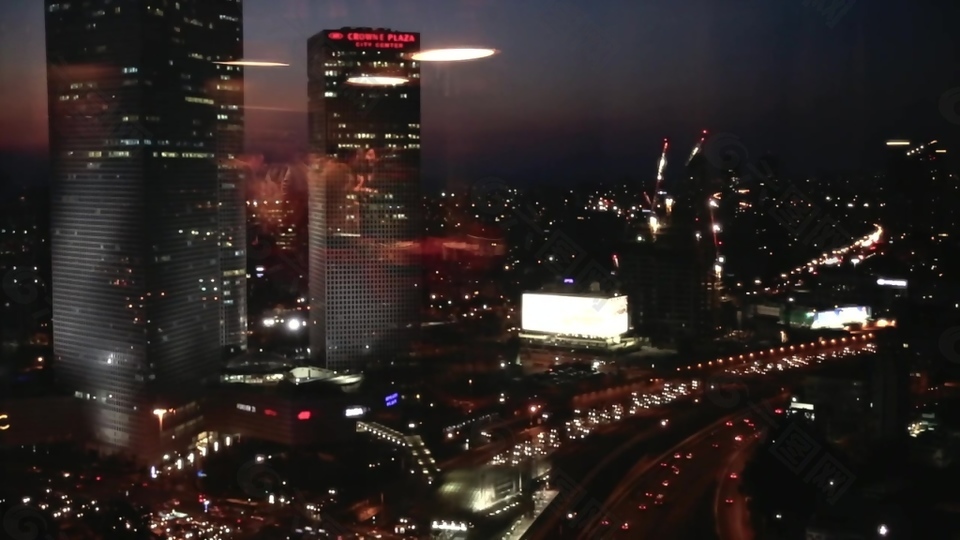 城市夜景視頻素材設(shè)計