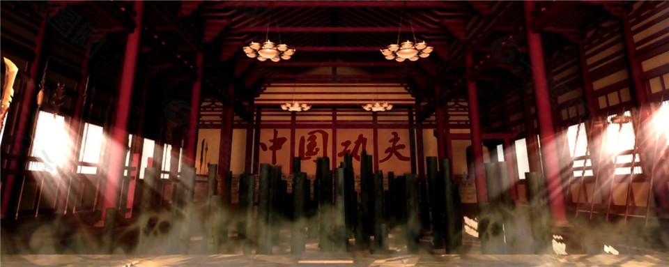 震撼大氣中國(guó)武術(shù)功夫