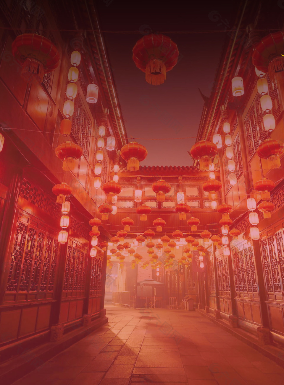 元宵節(jié)海報(bào)背景