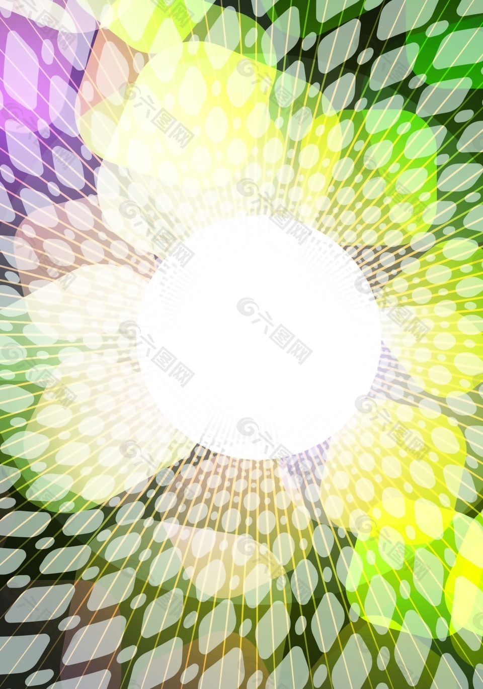光影幾何漸變背景模版