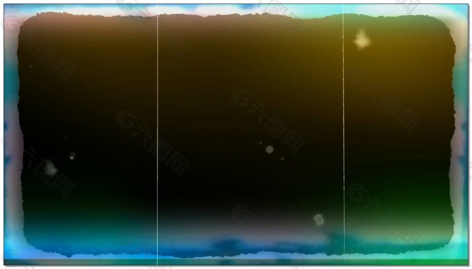 變色跑馬燈LOMO電影邊框視頻素材