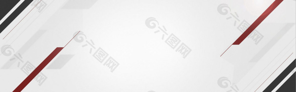 白色簡(jiǎn)約幾何線條淘寶banner背景