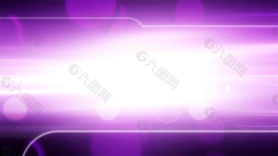 紫色夢(mèng)幻光效視頻素材