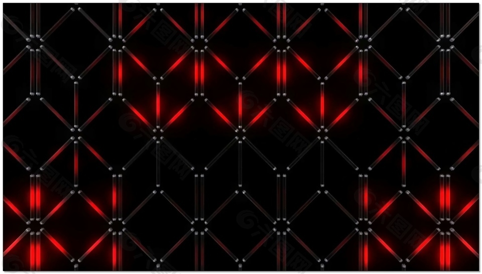 紅色旋轉(zhuǎn)隧道鐵罐動態(tài)視頻
