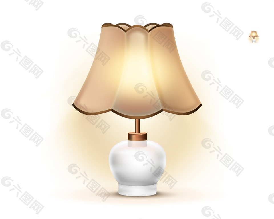 網(wǎng)頁UI臺燈icon圖標設計
