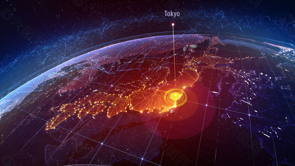 大氣宇宙星球背景