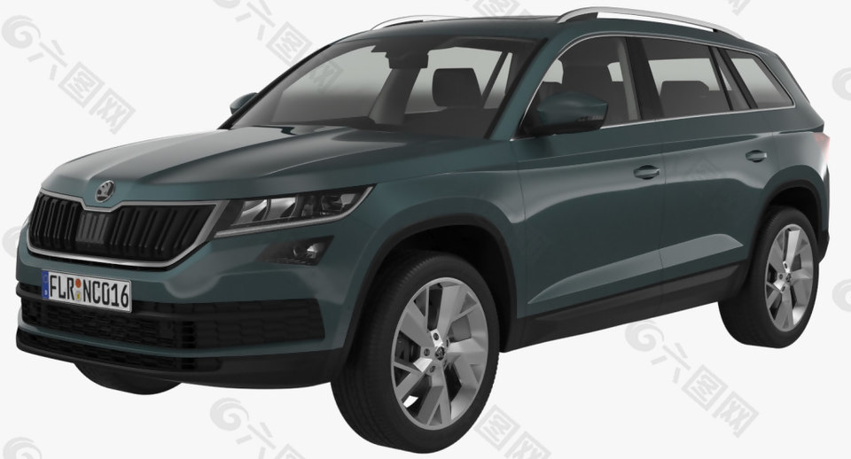 斯柯达Kodiaq2017年SUV模型汽车