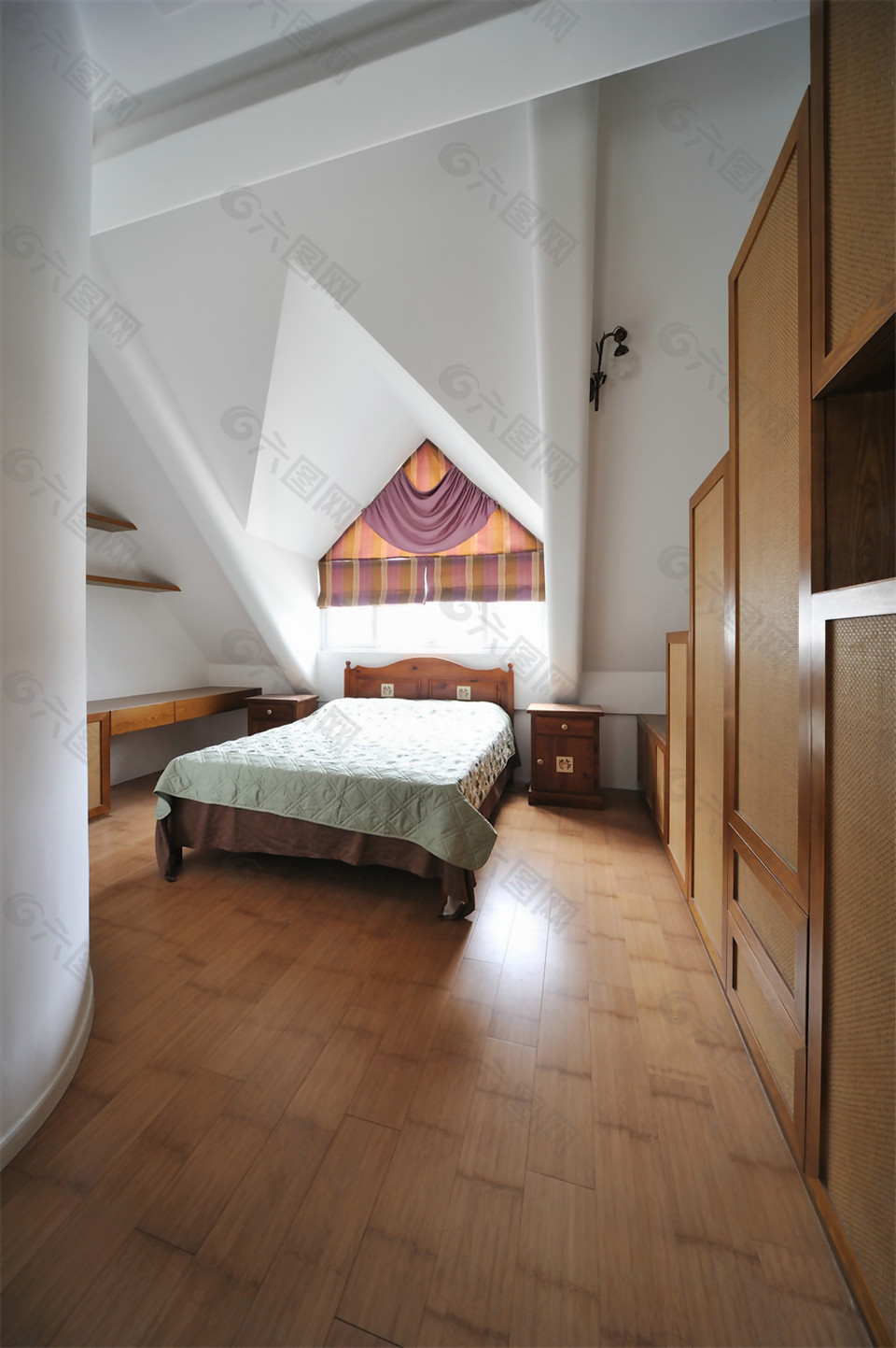 北歐房間臥室衣柜效果圖