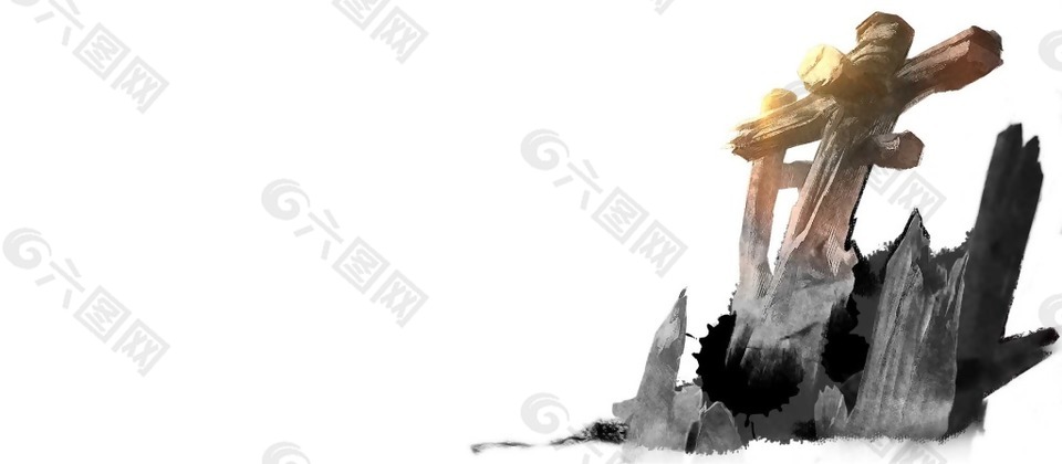 卡通動(dòng)漫枯樹png元素