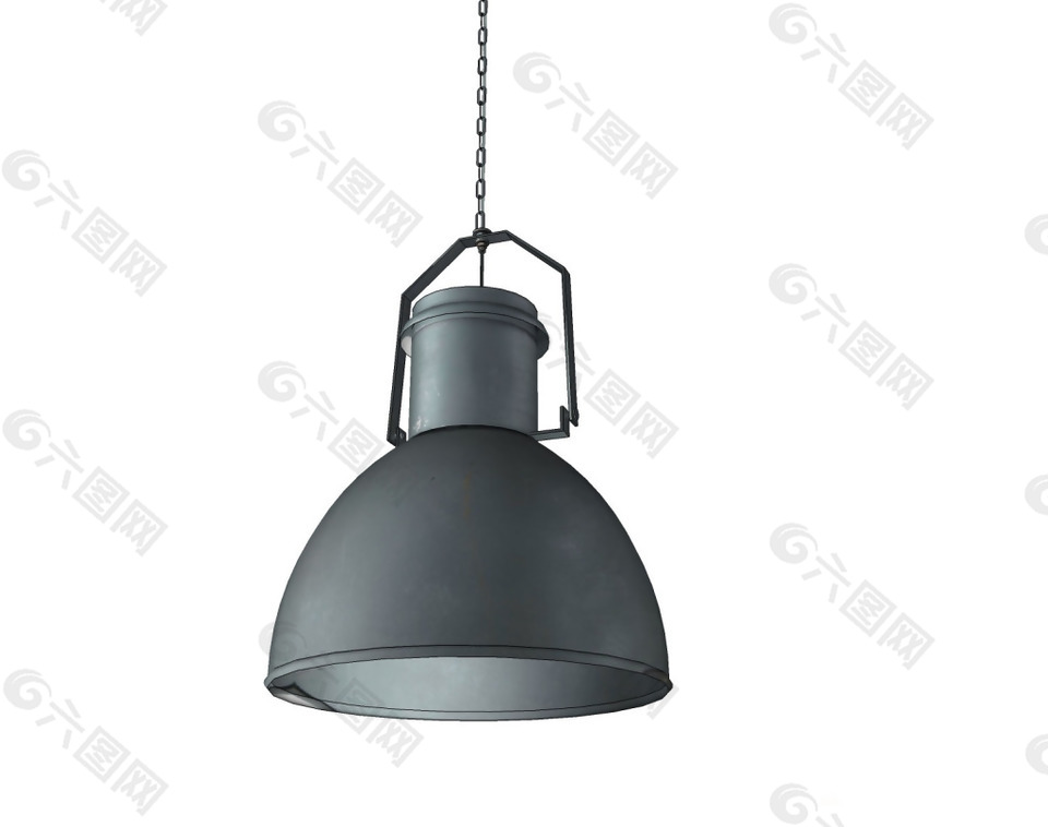 臥室吊燈單體模型效果圖