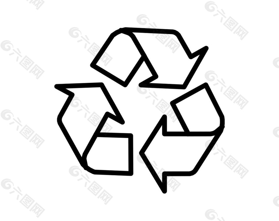白色循環(huán)標(biāo)志png元素
