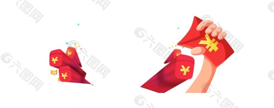 紅包手臂新年元素