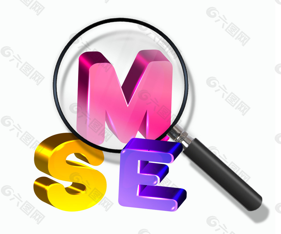 網(wǎng)站優(yōu)化sem彩色立體字母配圖元素