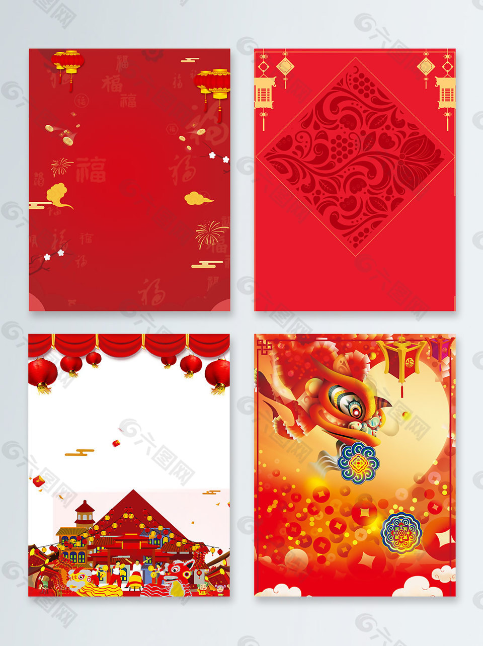 剪紙插畫中國(guó)風(fēng)節(jié)日廣告背景