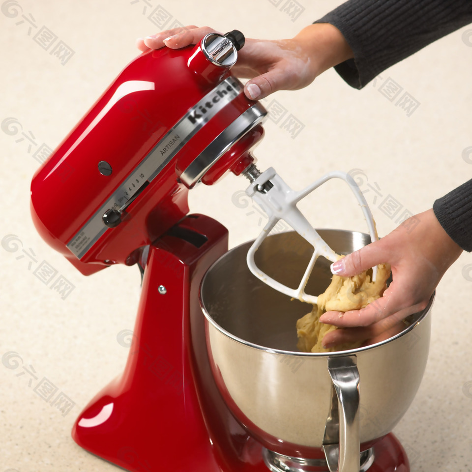 紅色金屬實用的攪拌機jpg素材