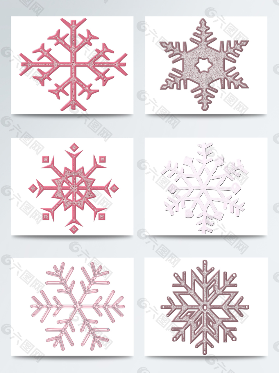 冰冷飞舞飘洒雪花合集