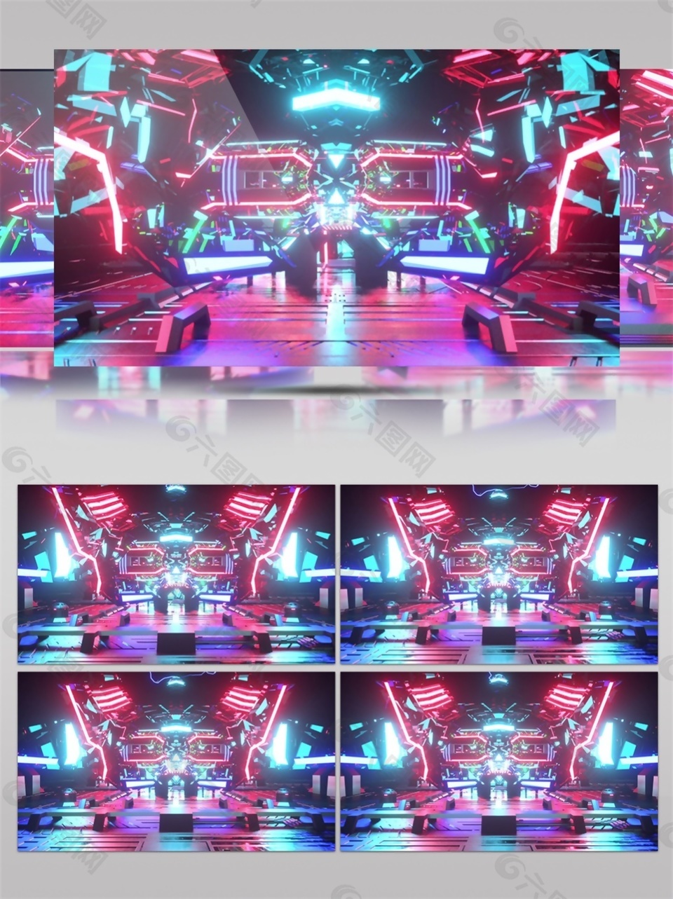 電光led視頻素材