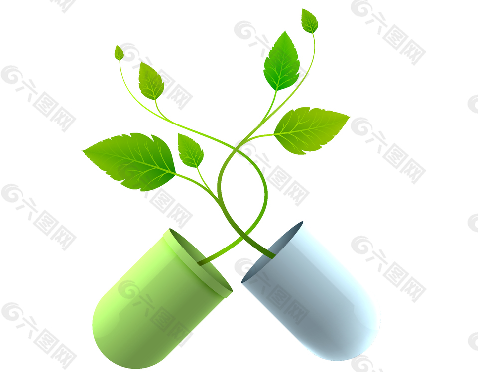 卡通創(chuàng)意植物矢量元素