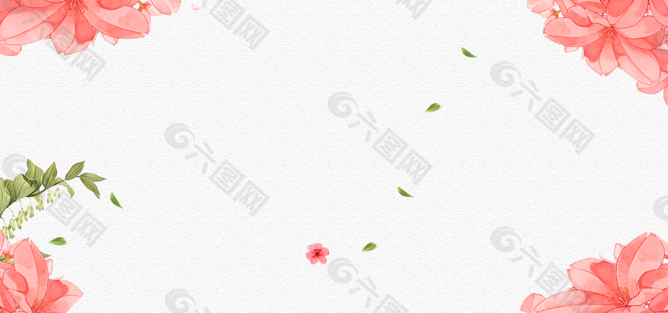 淘寶母親節(jié)鮮花感恩親情背景