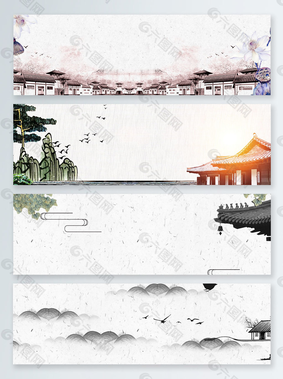 復(fù)古文藝世界古跡遺址日banner背景
