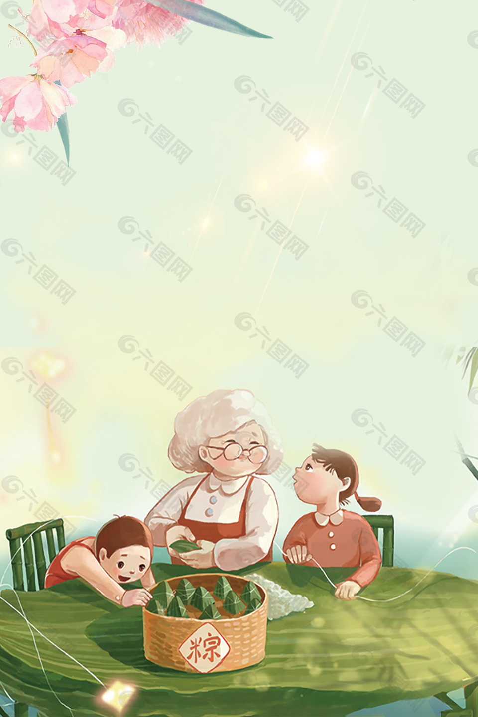 農(nóng)歷5月5中國傳統(tǒng)節(jié)日端午節(jié)背景