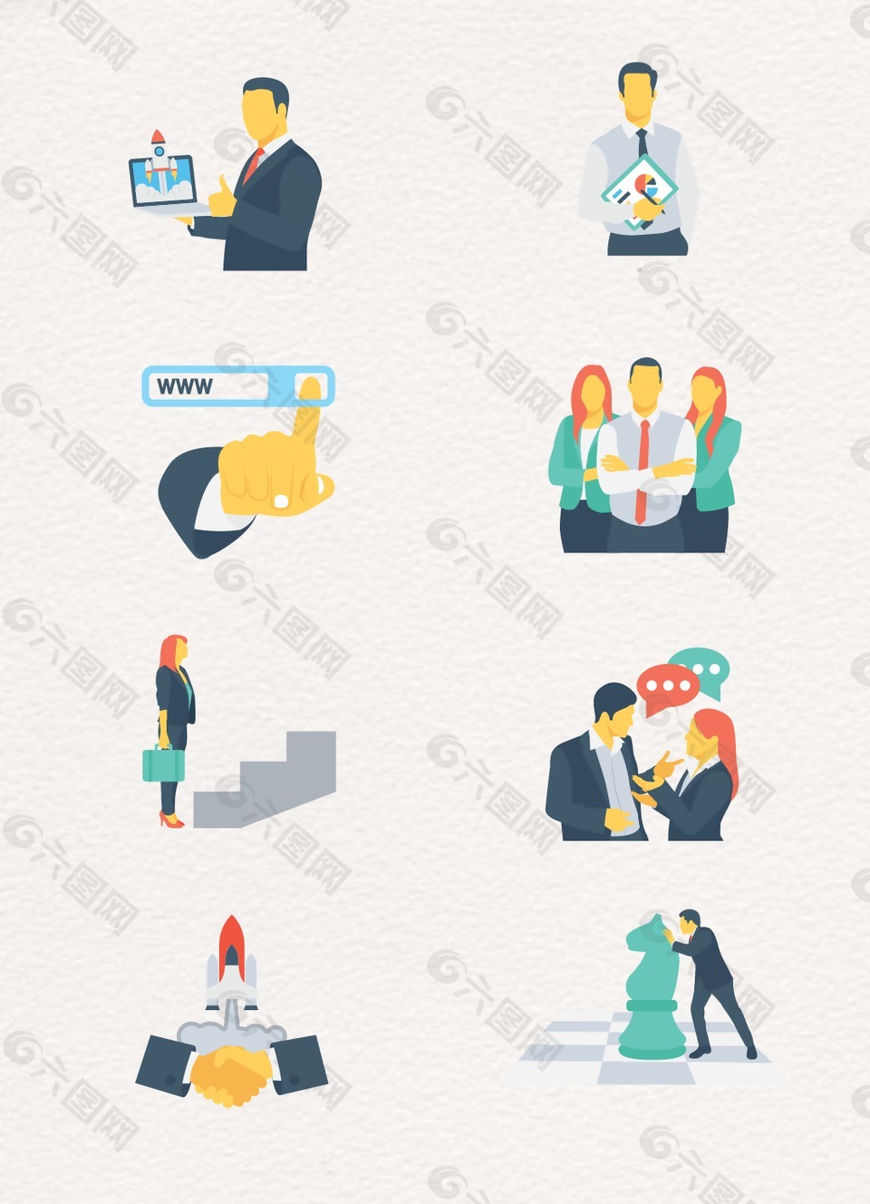 企業(yè)人物卡通設(shè)計