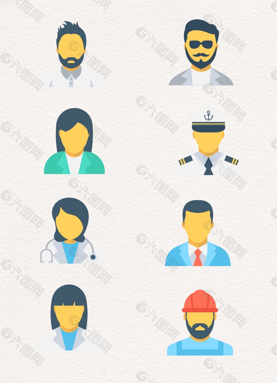 職業(yè)卡通人物設(shè)計(jì)