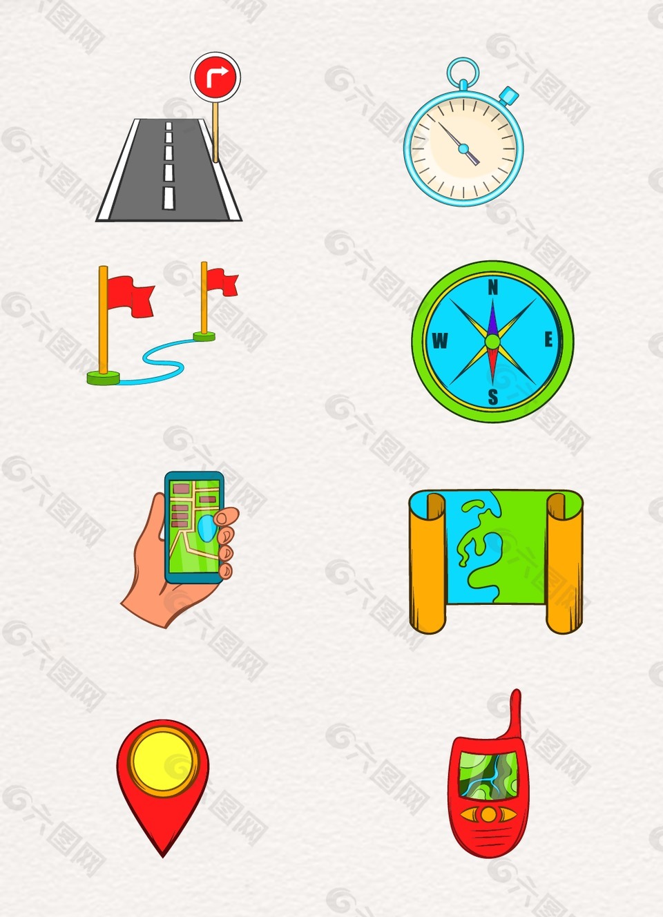 現(xiàn)代電子導(dǎo)航圖案設(shè)計