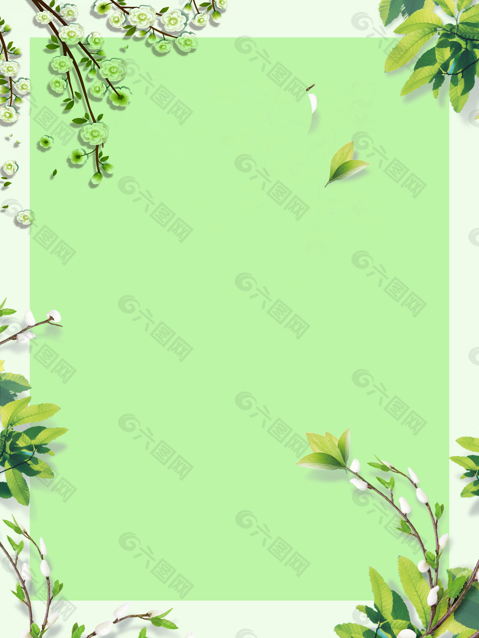 你好八月小清新女裝家居夏日PSD分層背景