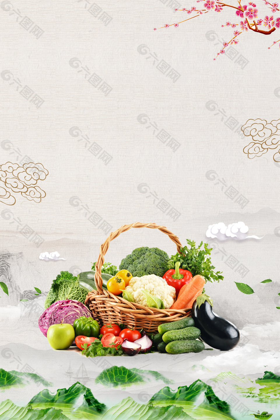 有機(jī)蔬菜質(zhì)量保證背景