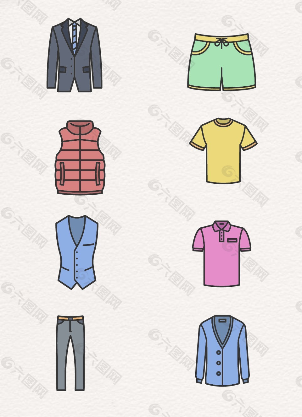 精致現(xiàn)代服裝設(shè)計(jì)