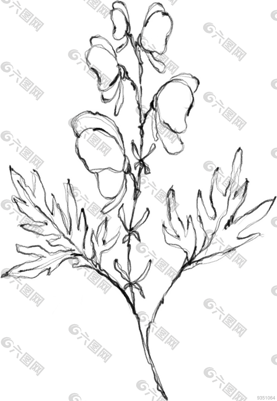 花朵矢量圖免扣