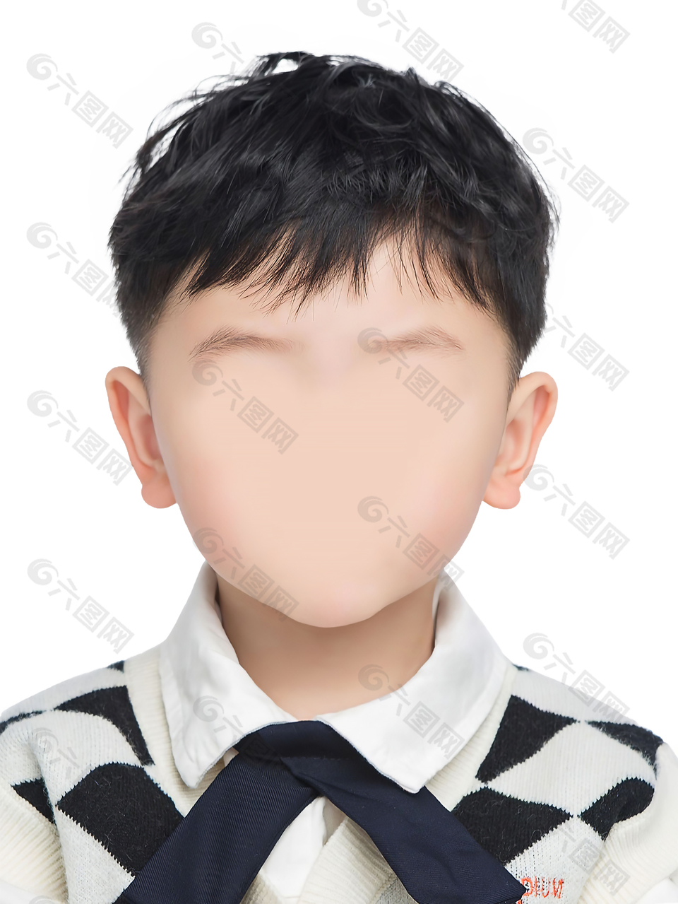 儿童证件照模板下载