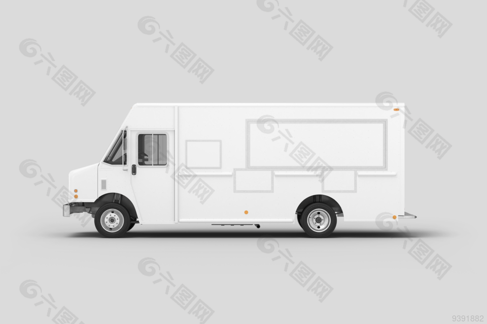 貨運車VI樣機模型下載