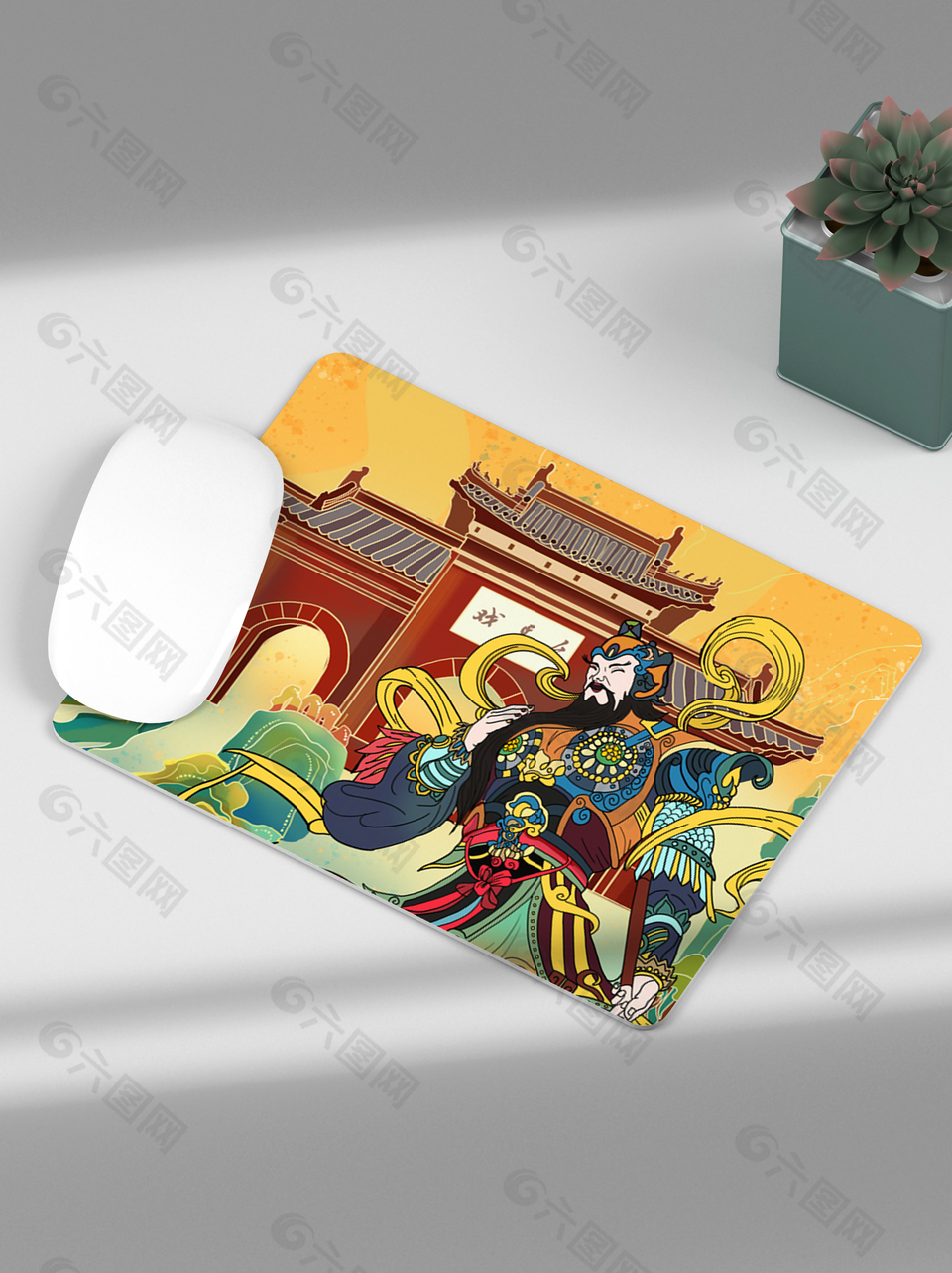 文創(chuàng)鼠標(biāo)墊平面效果圖展示設(shè)計(jì)