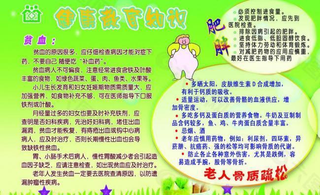 健康教育宣传知识图片