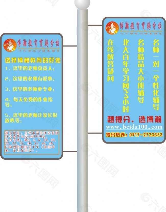 路牌广告图片