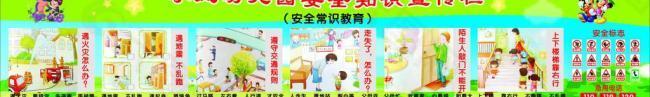 幼儿园安全知识宣传栏图片