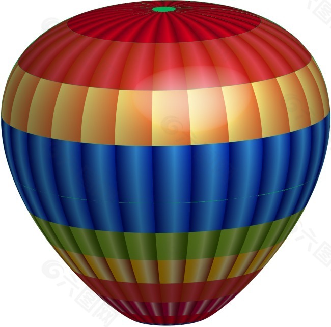 氢气球矢量图