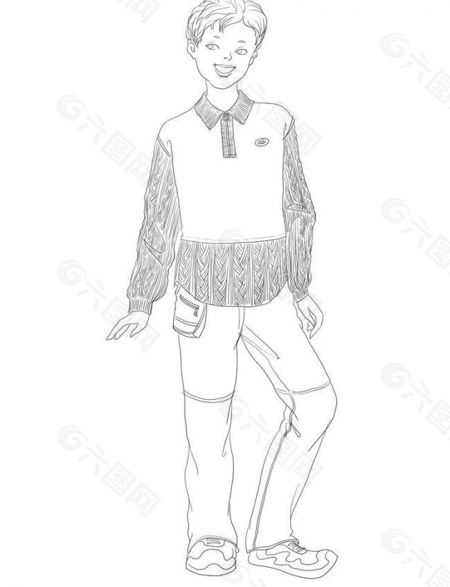 服装设计素材图片