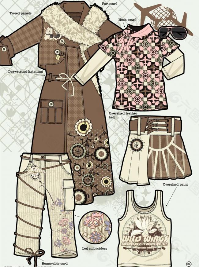 日本潮流服饰设计1图片